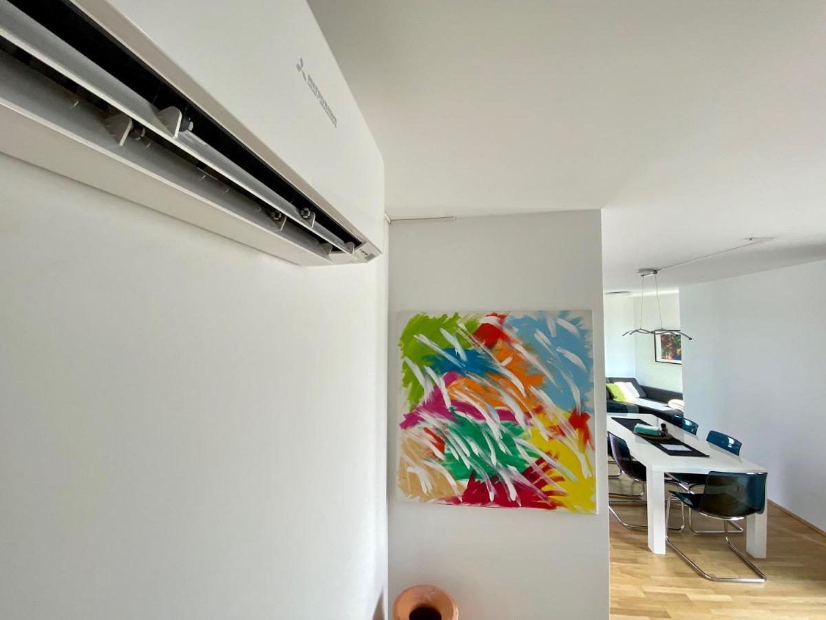Sonnenwohnen Penthouse Direkt Bei U-Bahn Und Therme Wien Mit Top Anbindung Ins Zentrum Exteriör bild